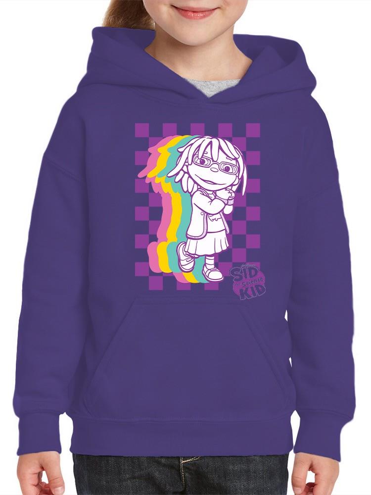 Rainbow Explorer Art - Sid the Science Kinder inspirierte Grafik Jugend Hoodie - Bild 11 von 22