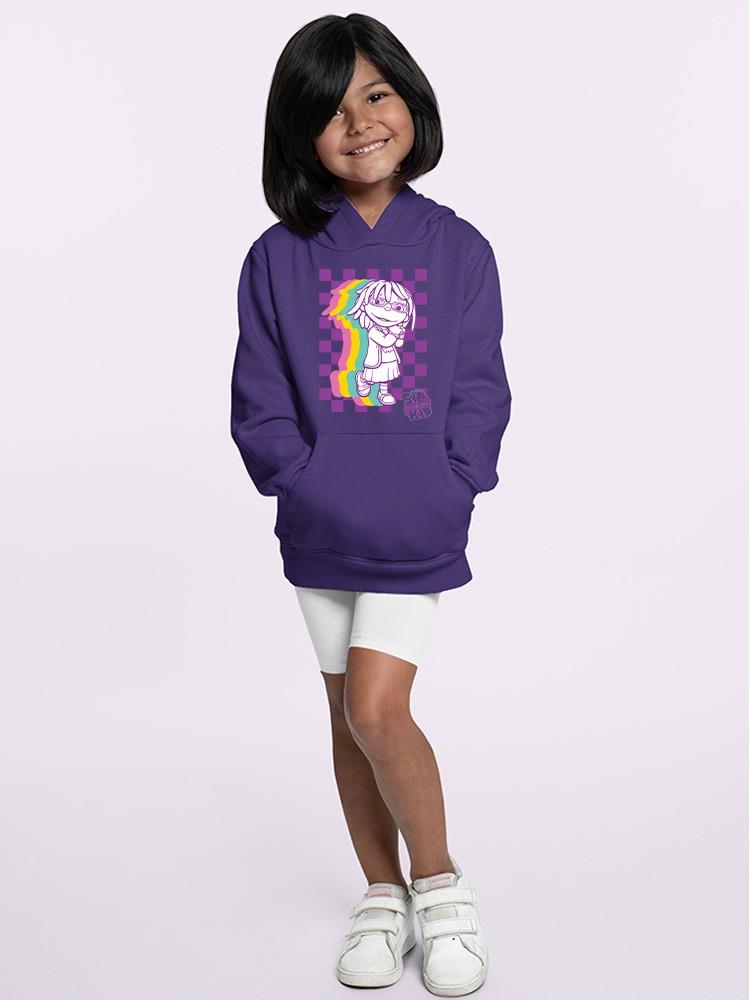 Rainbow Explorer Art - Sid the Science Kinder inspirierte Grafik Jugend Hoodie - Bild 12 von 22