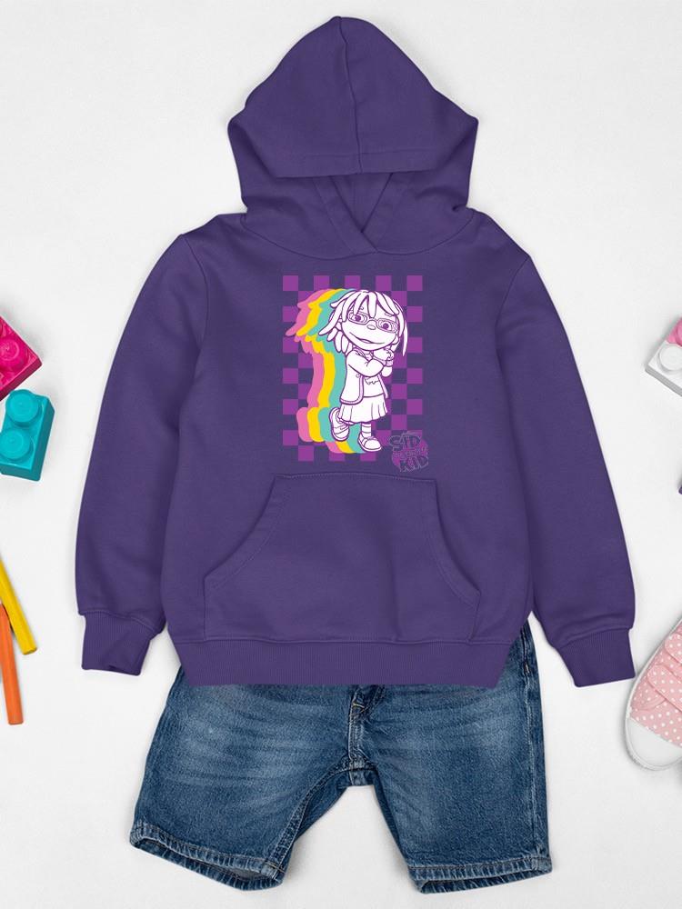 Rainbow Explorer Art - Sid the Science Kinder inspirierte Grafik Jugend Hoodie - Bild 13 von 22