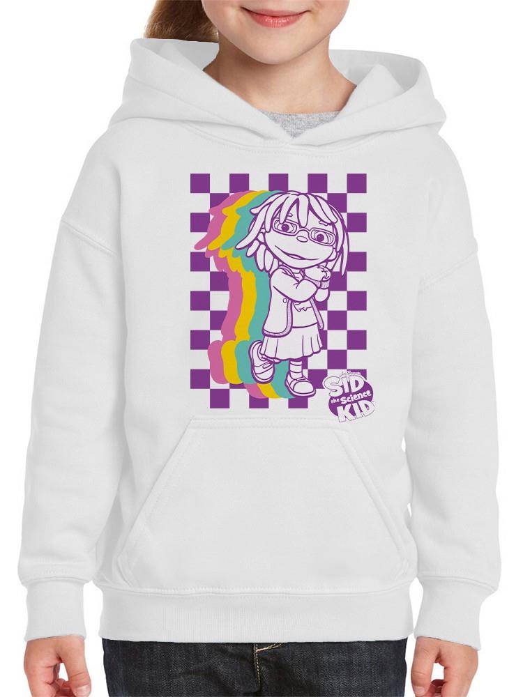 Rainbow Explorer Art - Sid the Science Kinder inspirierte Grafik Jugend Hoodie - Bild 14 von 22