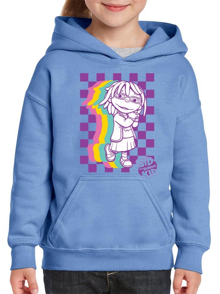 Rainbow Explorer Art - Sid the Science Kinder inspirierte Grafik Jugend Hoodie - Bild 20 von 22