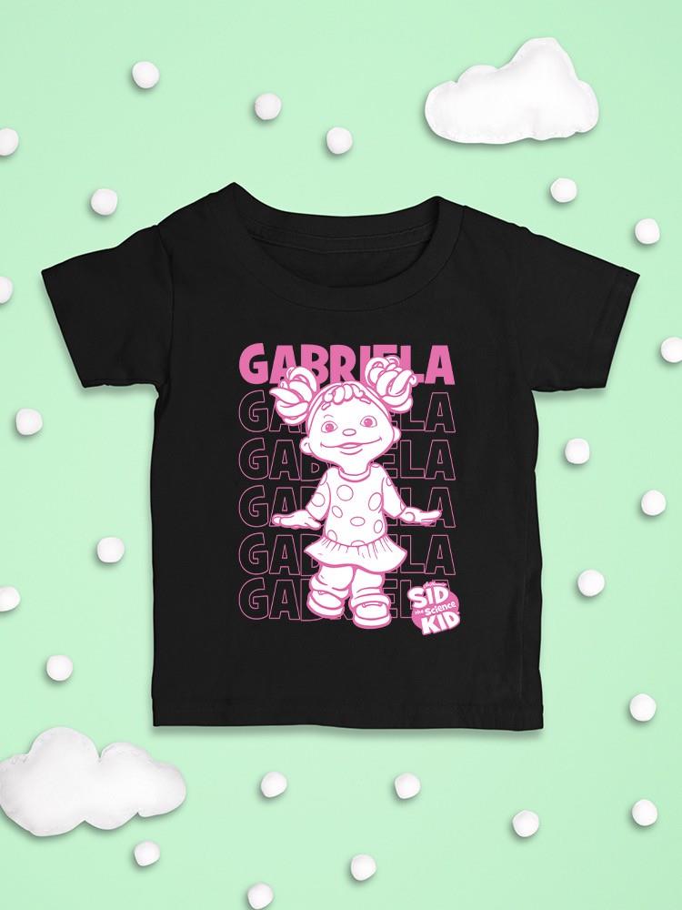 Playful Gabriela Sid the Science Kid Fun Character Graphic Baby's T-shirt - Picture 7 of 28