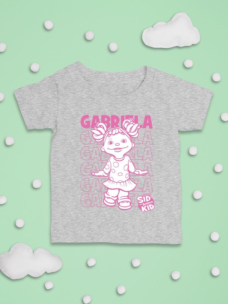 Playful Gabriela Sid the Science Kid Fun Character Graphic Baby's T-shirt - Picture 10 of 28