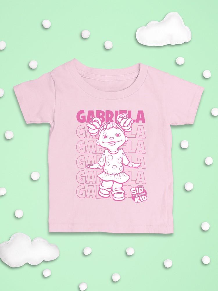 Playful Gabriela Sid the Science Kid Fun Character Graphic Baby's T-shirt - Picture 13 of 28