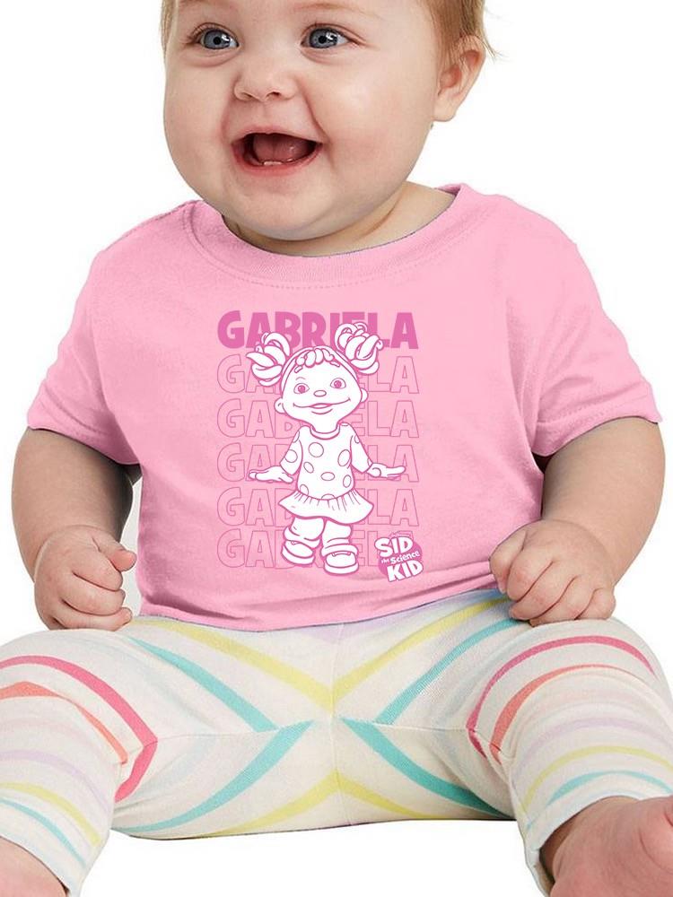 Playful Gabriela Sid the Science Kid Fun Character Graphic Baby's T-shirt - Picture 11 of 28