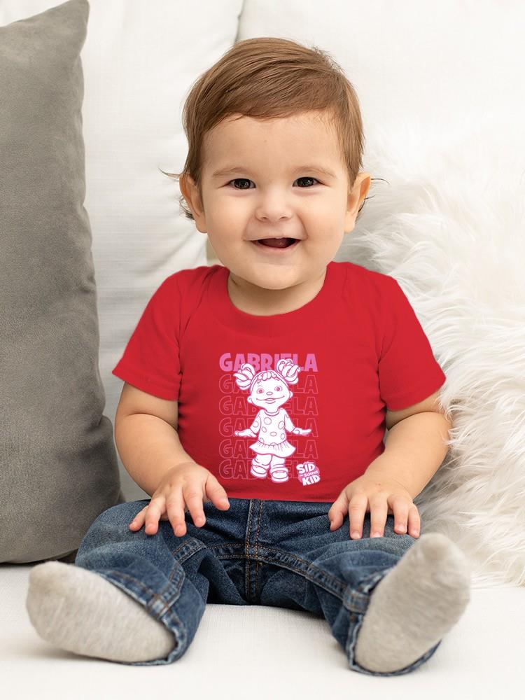 Playful Gabriela Sid the Science Kid Fun Character Graphic Baby's T-shirt - Picture 15 of 28