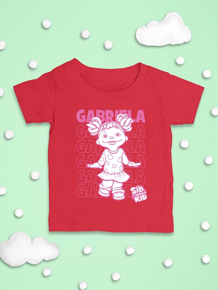 Playful Gabriela Sid the Science Kid Fun Character Graphic Baby's T-shirt - Picture 16 of 28
