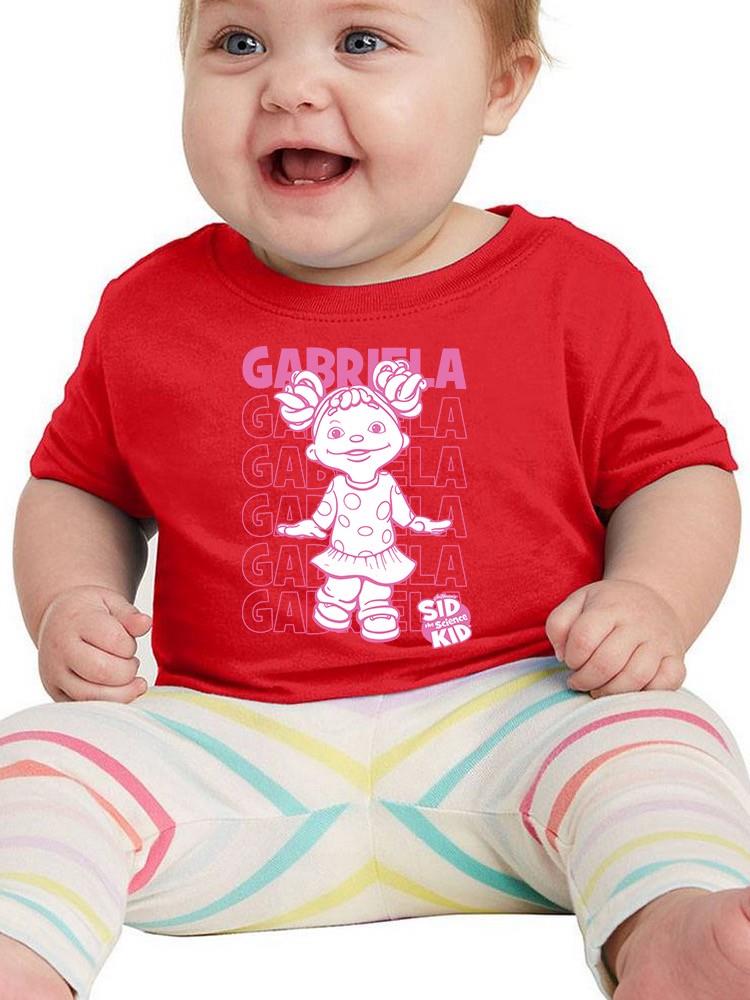 Playful Gabriela Sid the Science Kid Fun Character Graphic Baby's T-shirt - Picture 14 of 28