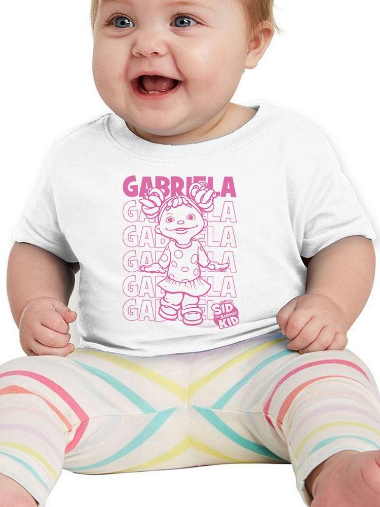 Playful Gabriela Sid the Science Kid Fun Character Graphic Baby's T-shirt - Picture 17 of 28