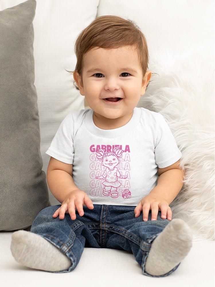 Playful Gabriela Sid the Science Kid Fun Character Graphic Baby's T-shirt - Picture 18 of 28