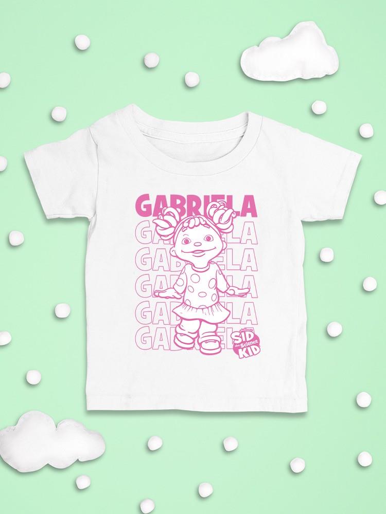 Playful Gabriela Sid the Science Kid Fun Character Graphic Baby's T-shirt - Picture 19 of 28