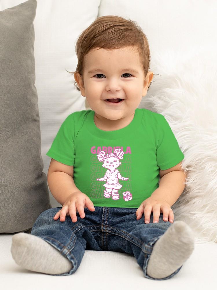 Playful Gabriela Sid the Science Kid Fun Character Graphic Baby's T-shirt - Picture 21 of 28