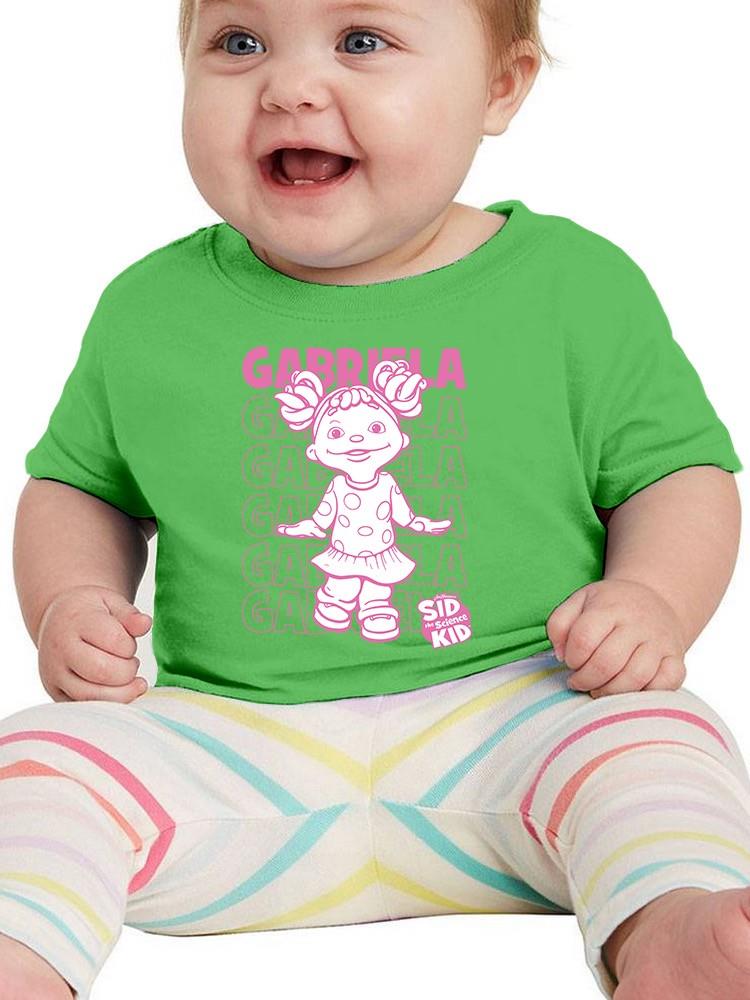 Playful Gabriela Sid the Science Kid Fun Character Graphic Baby's T-shirt - Picture 20 of 28