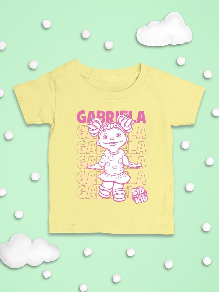 Playful Gabriela Sid the Science Kid Fun Character Graphic Baby's T-shirt - Picture 25 of 28