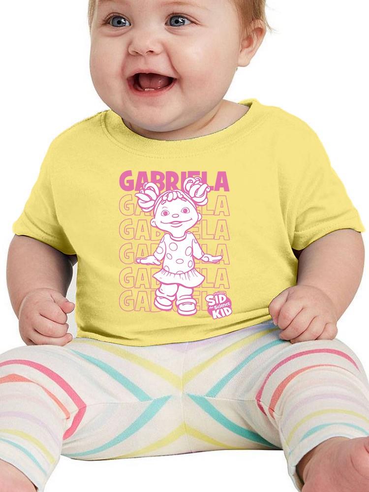 Playful Gabriela Sid the Science Kid Fun Character Graphic Baby's T-shirt - Picture 23 of 28