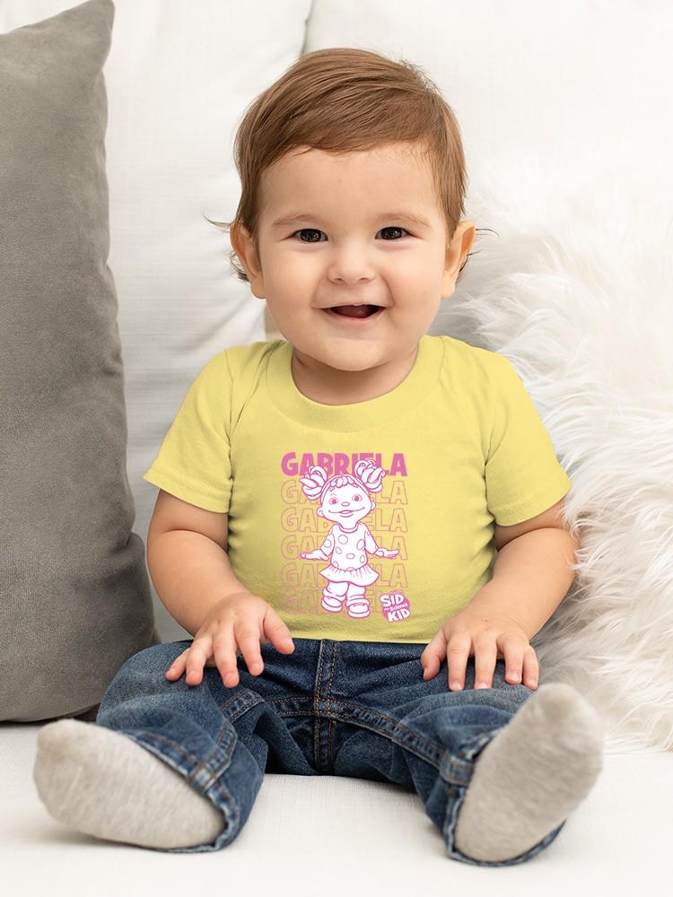 Playful Gabriela Sid the Science Kid Fun Character Graphic Baby's T-shirt - Picture 24 of 28