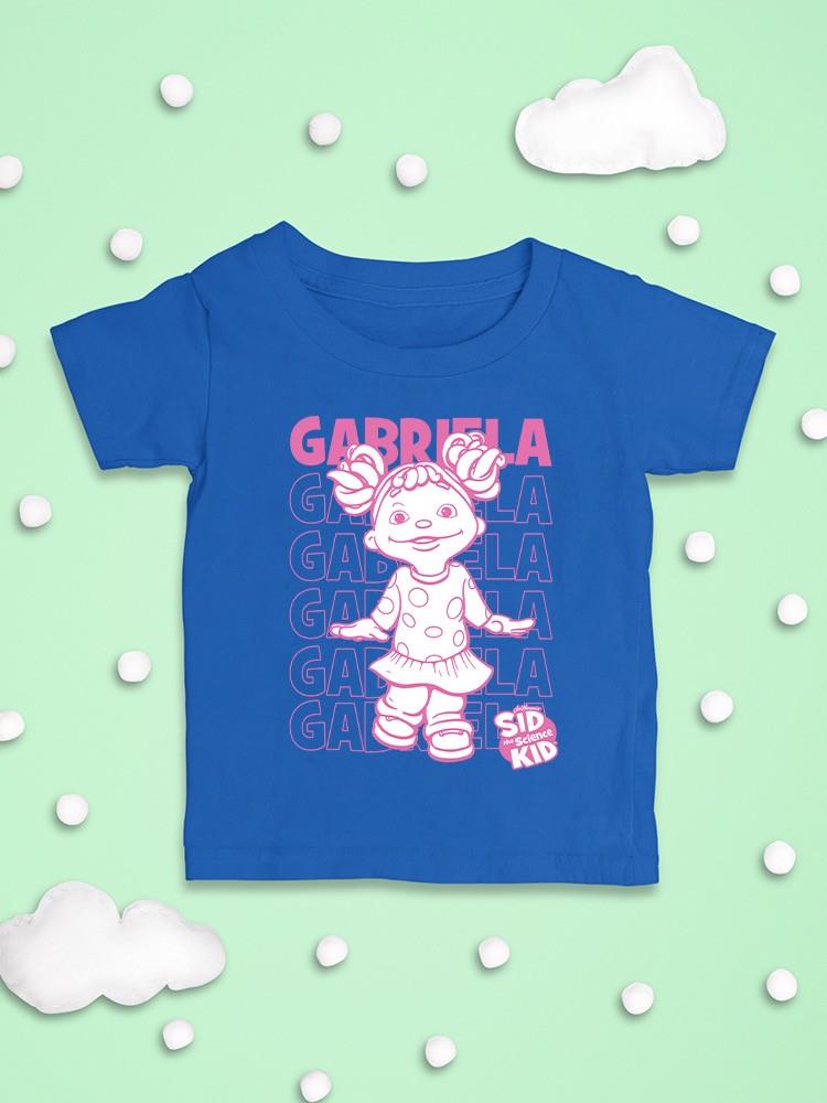 Playful Gabriela Sid the Science Kid Fun Character Graphic Baby's T-shirt - Picture 28 of 28