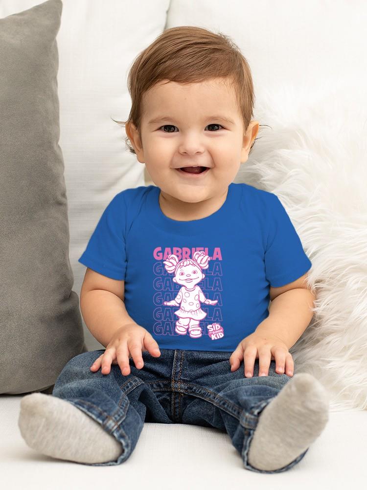Playful Gabriela Sid the Science Kid Fun Character Graphic Baby's T-shirt - Picture 27 of 28
