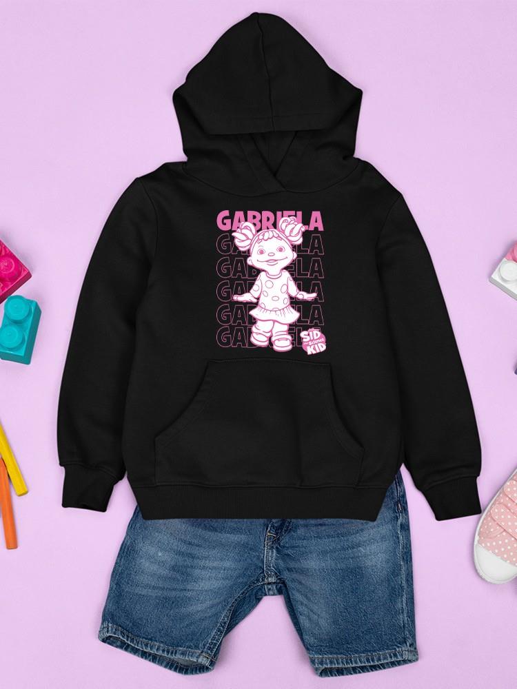 Playful Gabriela Sid the Science Kid Fun Character Graphic Youth's Hoodie - Picture 7 of 25