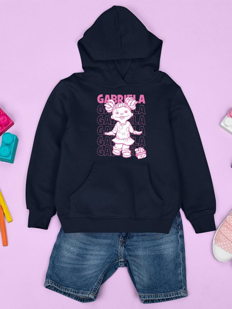 Playful Gabriela Sid the Science Kid Fun Character Graphic Youth's Hoodie - Picture 10 of 25