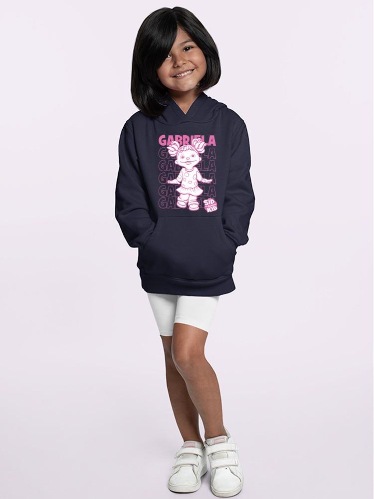 Playful Gabriela Sid the Science Kid Fun Character Graphic Youth's Hoodie - Picture 9 of 25
