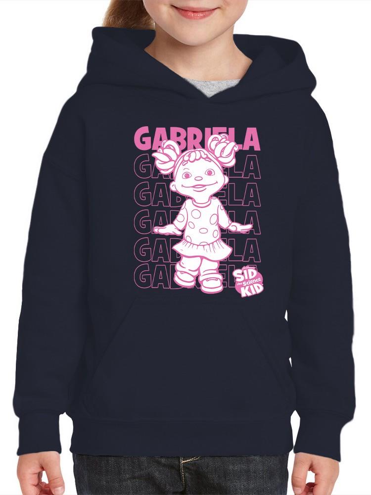 Playful Gabriela Sid the Science Kid Fun Character Graphic Youth's Hoodie - Picture 8 of 25