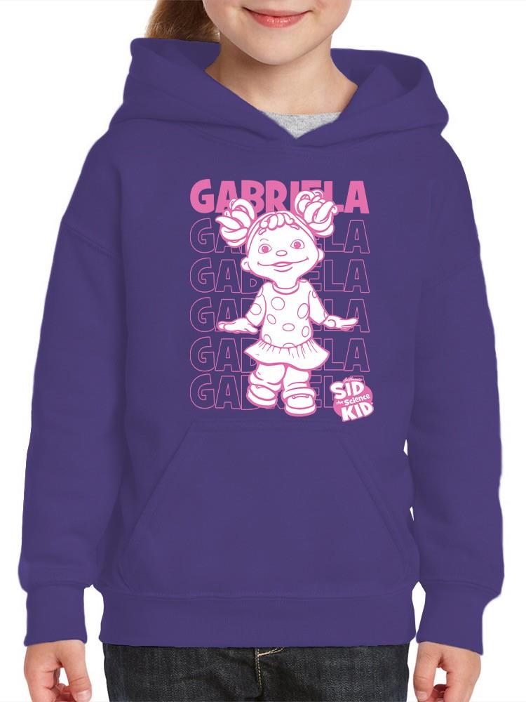 Playful Gabriela Sid the Science Kid Fun Character Graphic Youth's Hoodie - Picture 11 of 25