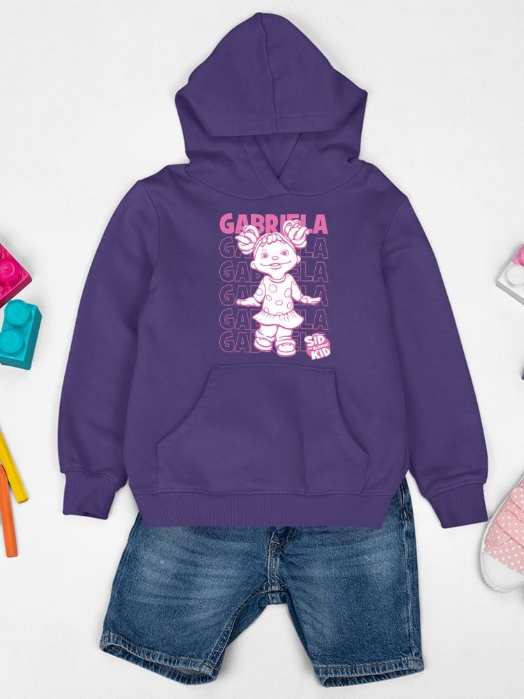 Playful Gabriela Sid the Science Kid Fun Character Graphic Youth's Hoodie - Picture 13 of 25
