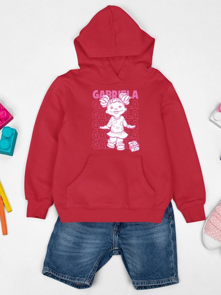 Playful Gabriela Sid the Science Kid Fun Character Graphic Youth's Hoodie - Picture 16 of 25