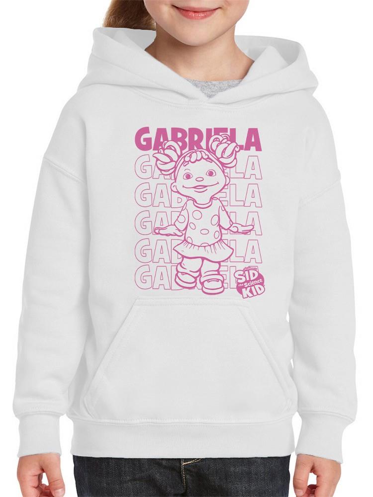 Playful Gabriela Sid the Science Kid Fun Character Graphic Youth's Hoodie - Picture 17 of 25