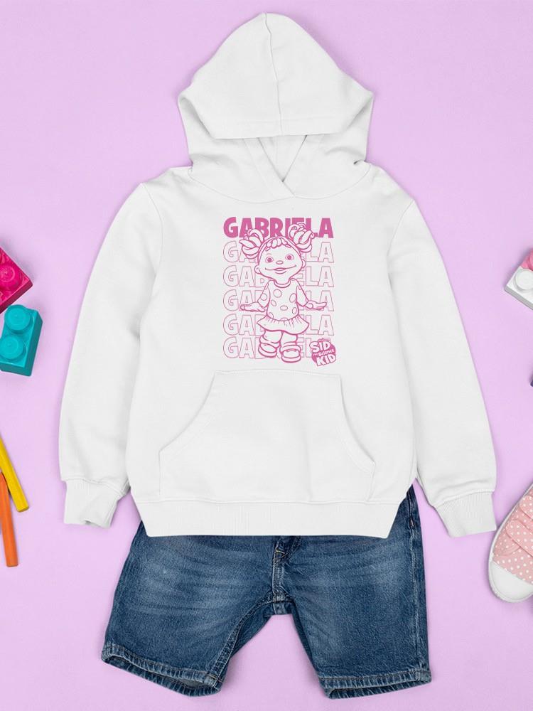 Playful Gabriela Sid the Science Kid Fun Character Graphic Youth's Hoodie - Picture 19 of 25