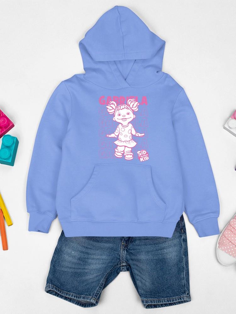 Playful Gabriela Sid the Science Kid Fun Character Graphic Youth's Hoodie - Picture 22 of 25