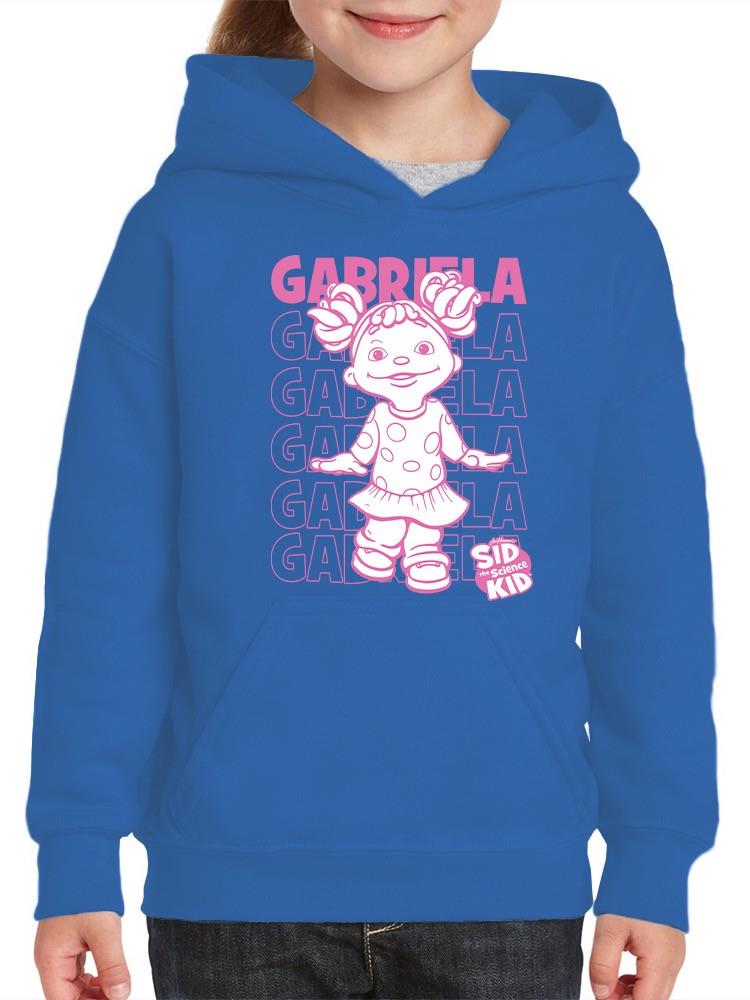 Playful Gabriela Sid the Science Kid Fun Character Graphic Youth's Hoodie - Picture 23 of 25