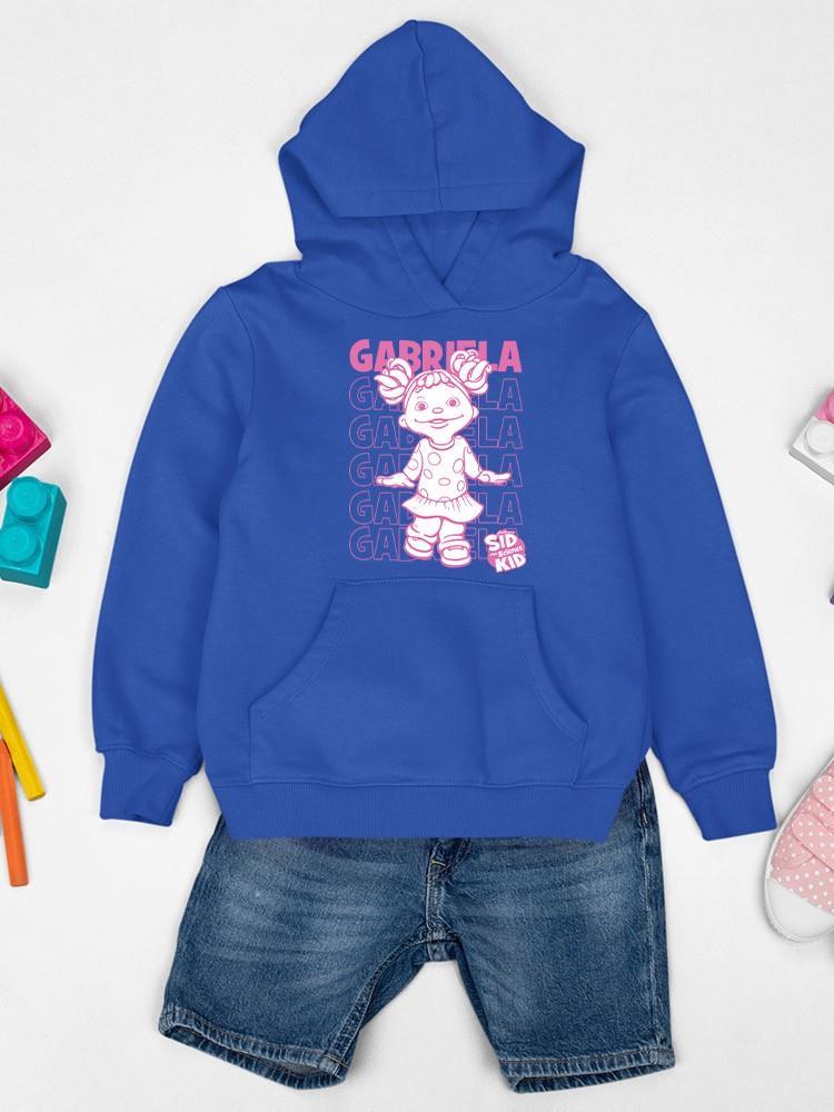 Playful Gabriela Sid the Science Kid Fun Character Graphic Youth's Hoodie - Picture 25 of 25