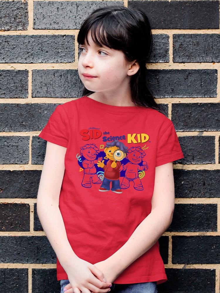 Curious Explorer, Sid the Science Kind Wissenschaft Abenteuer Grafik Jugend T-Shirt - Bild 6 von 19