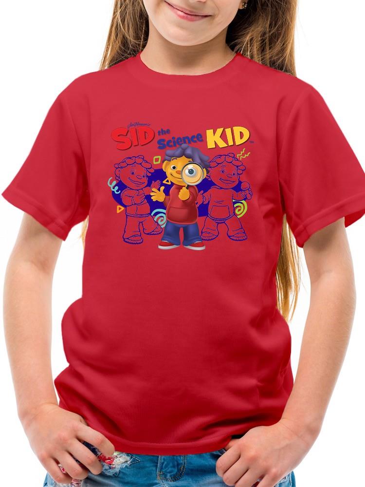 Curious Explorer, Sid the Science Kind Wissenschaft Abenteuer Grafik Jugend T-Shirt - Bild 5 von 19