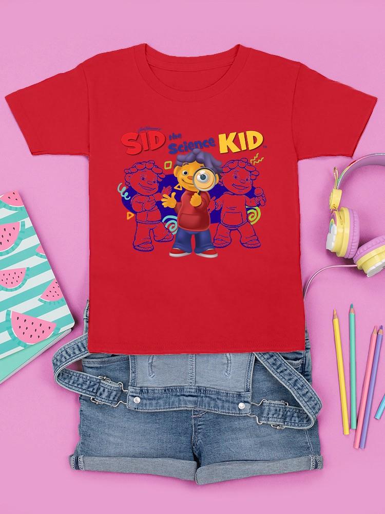 Curious Explorer, Sid the Science Kind Wissenschaft Abenteuer Grafik Jugend T-Shirt - Bild 7 von 19