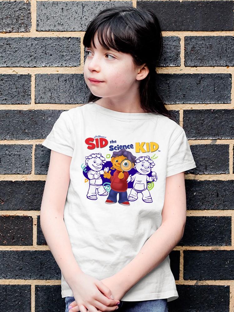 Curious Explorer, Sid the Science Kind Wissenschaft Abenteuer Grafik Jugend T-Shirt - Bild 9 von 19