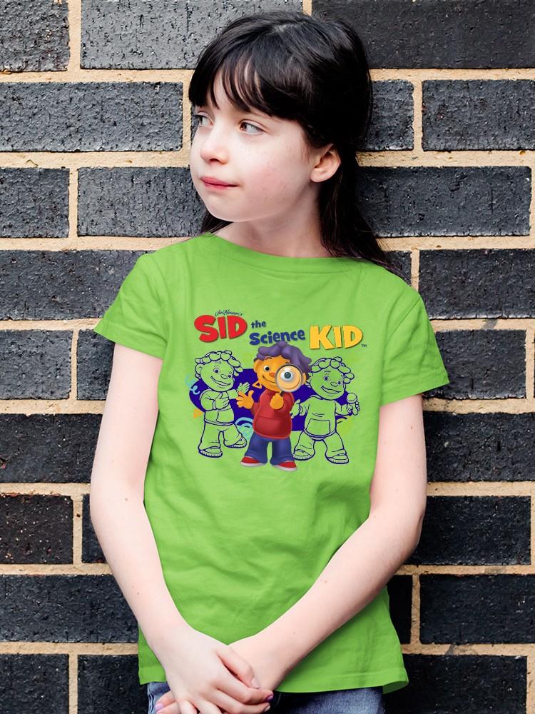 Curious Explorer, Sid the Science Kind Wissenschaft Abenteuer Grafik Jugend T-Shirt - Bild 15 von 19
