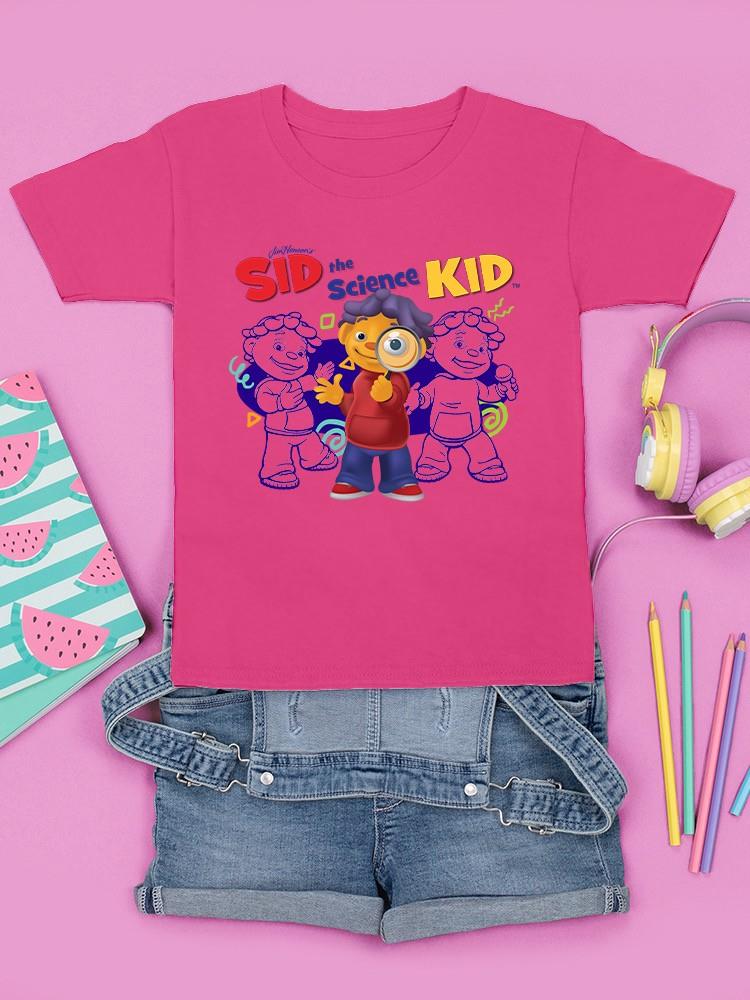 Curious Explorer, Sid the Science Kind Wissenschaft Abenteuer Grafik Jugend T-Shirt - Bild 19 von 19