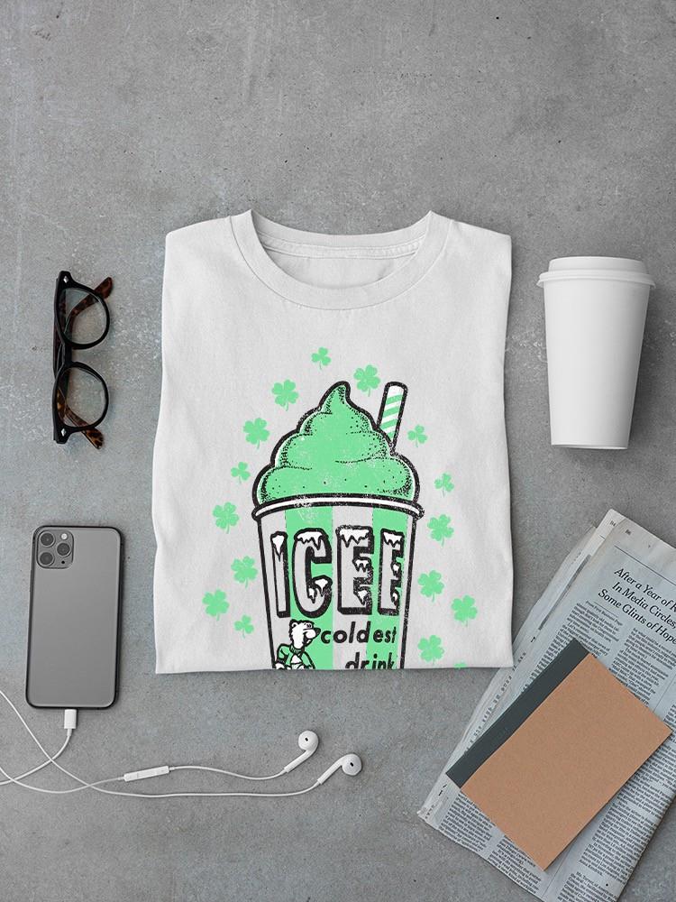 Officially Licensed ICEE Shamrock's St. Patrick's Day Graphic Men's T-shirt - Picture 7 of 10