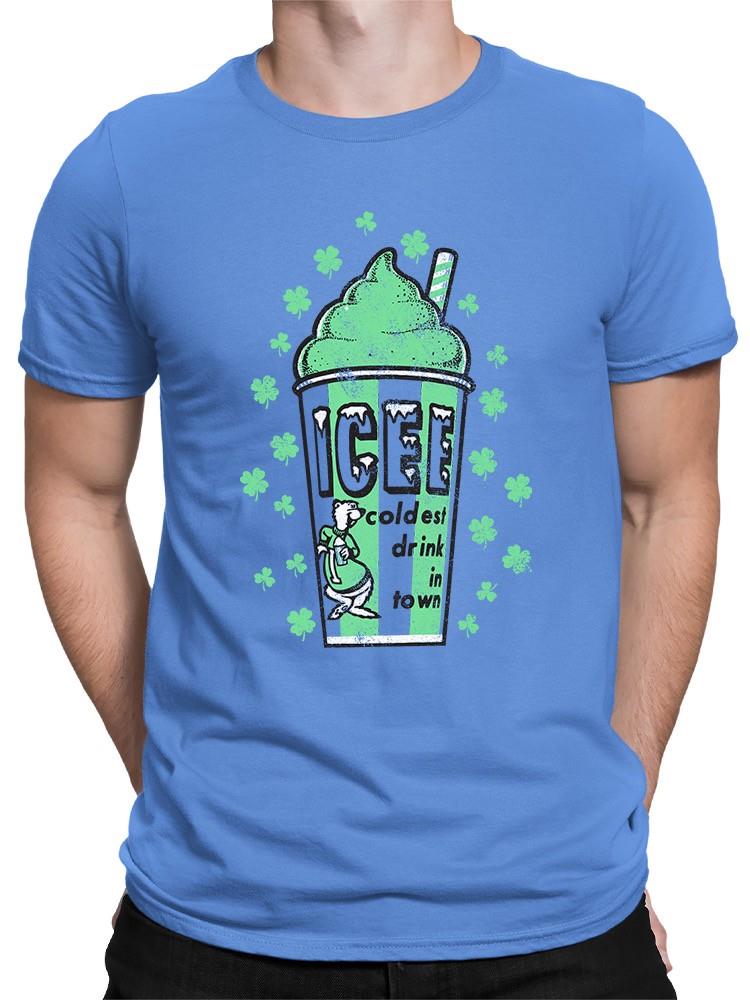 Officially Licensed ICEE Shamrock's St. Patrick's Day Graphic Men's T-shirt - Picture 8 of 10
