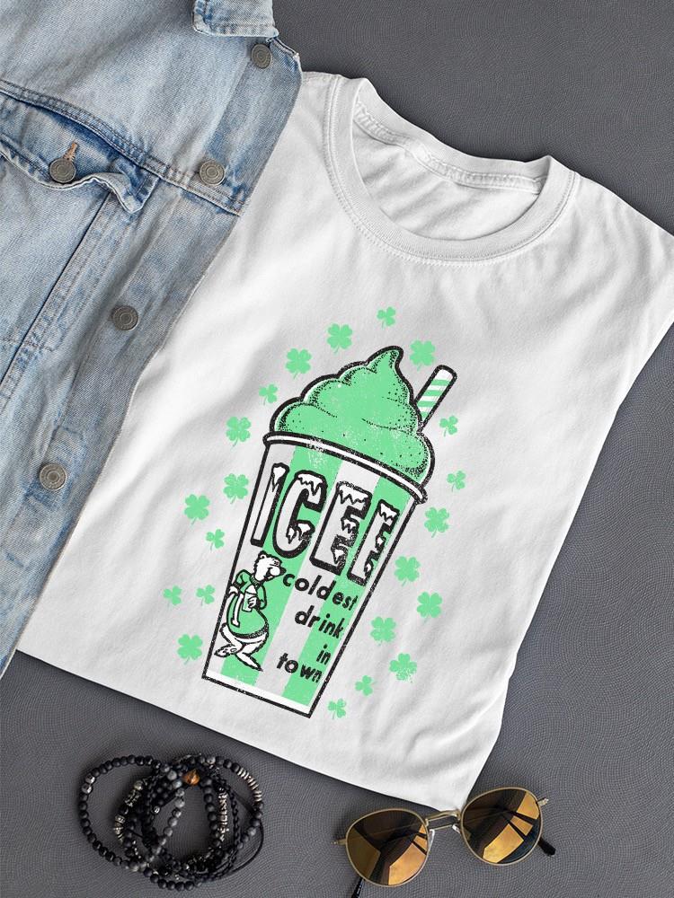 Camiseta para mujer con licencia oficial ICEE trébol gráfico del día de San Patricio - Imagen 7 de 7