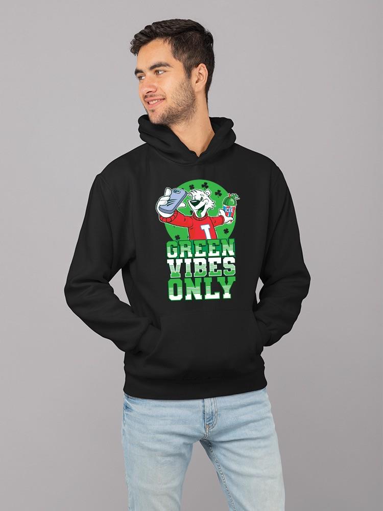 Offiziell lizenzierter ICEE Green Vibes Only St. Patrick's Fun Day Herren Hoodie - Bild 6 von 16