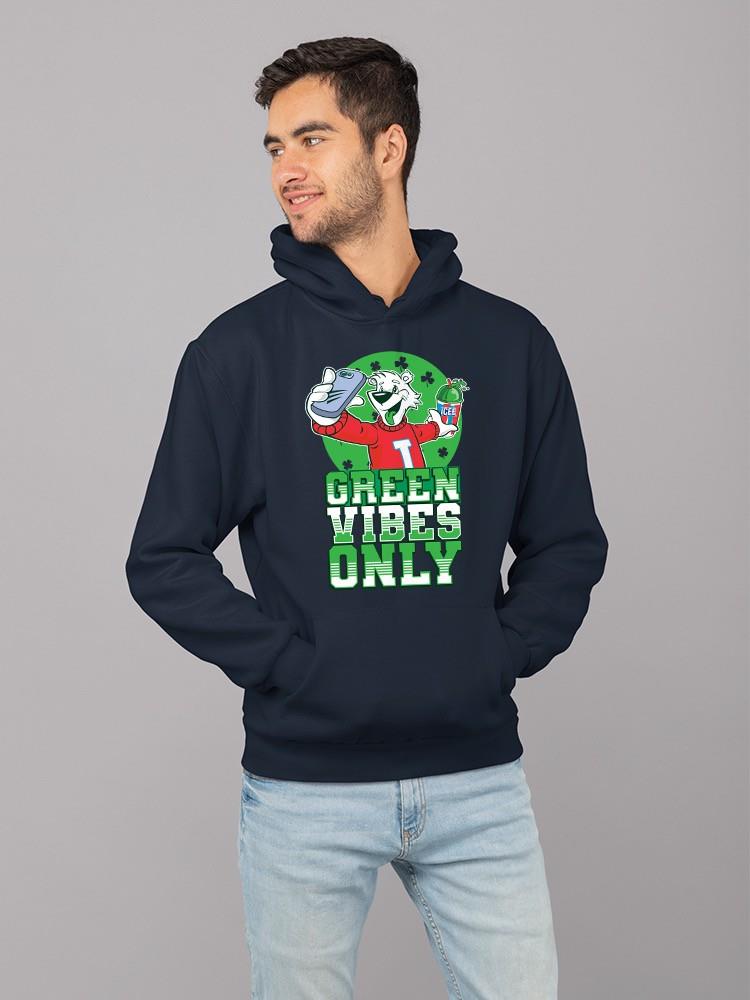 Offiziell lizenzierter ICEE Green Vibes Only St. Patrick's Fun Day Herren Hoodie - Bild 9 von 16