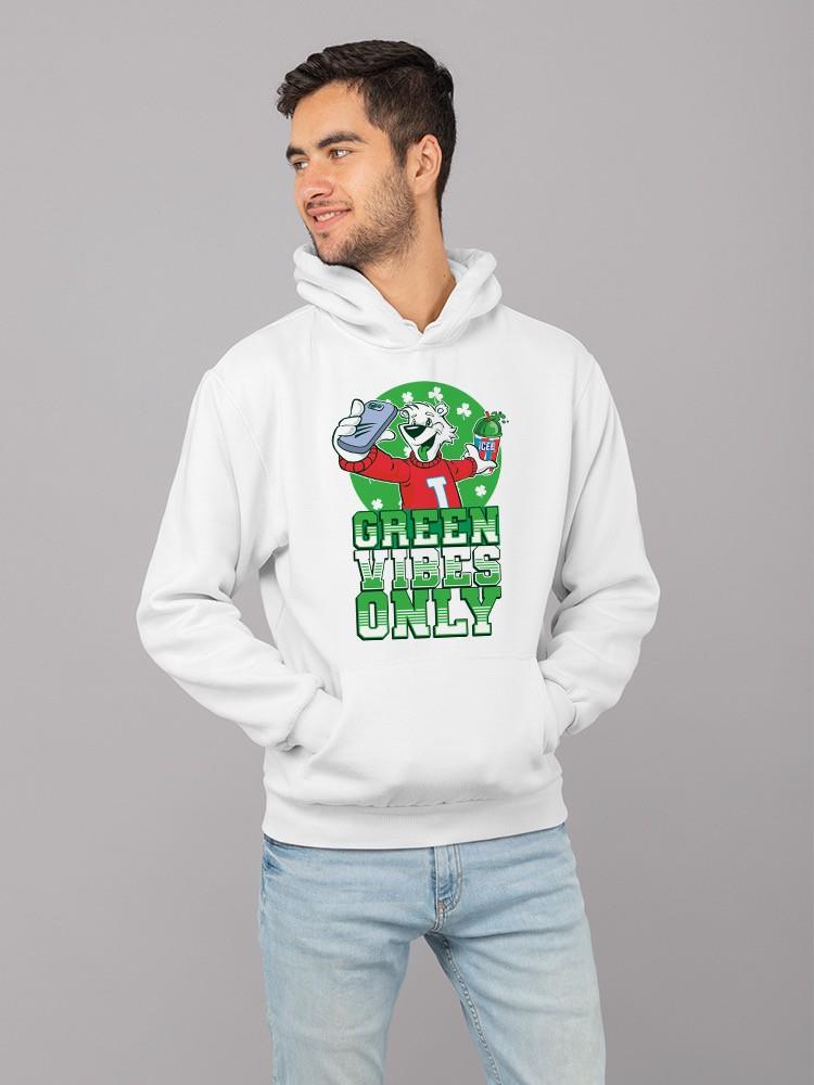 Offiziell lizenzierter ICEE Green Vibes Only St. Patrick's Fun Day Herren Hoodie - Bild 12 von 16