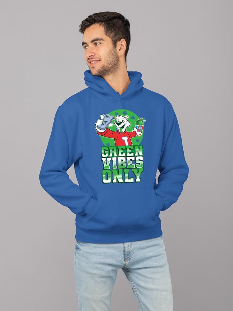 Offiziell lizenzierter ICEE Green Vibes Only St. Patrick's Fun Day Herren Hoodie - Bild 15 von 16