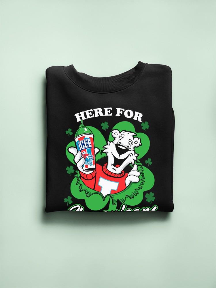 Offiziell lizenziertes ICEE Here For Shenanigans - St. Patrick's Day Sweatshirt - Bild 7 von 10