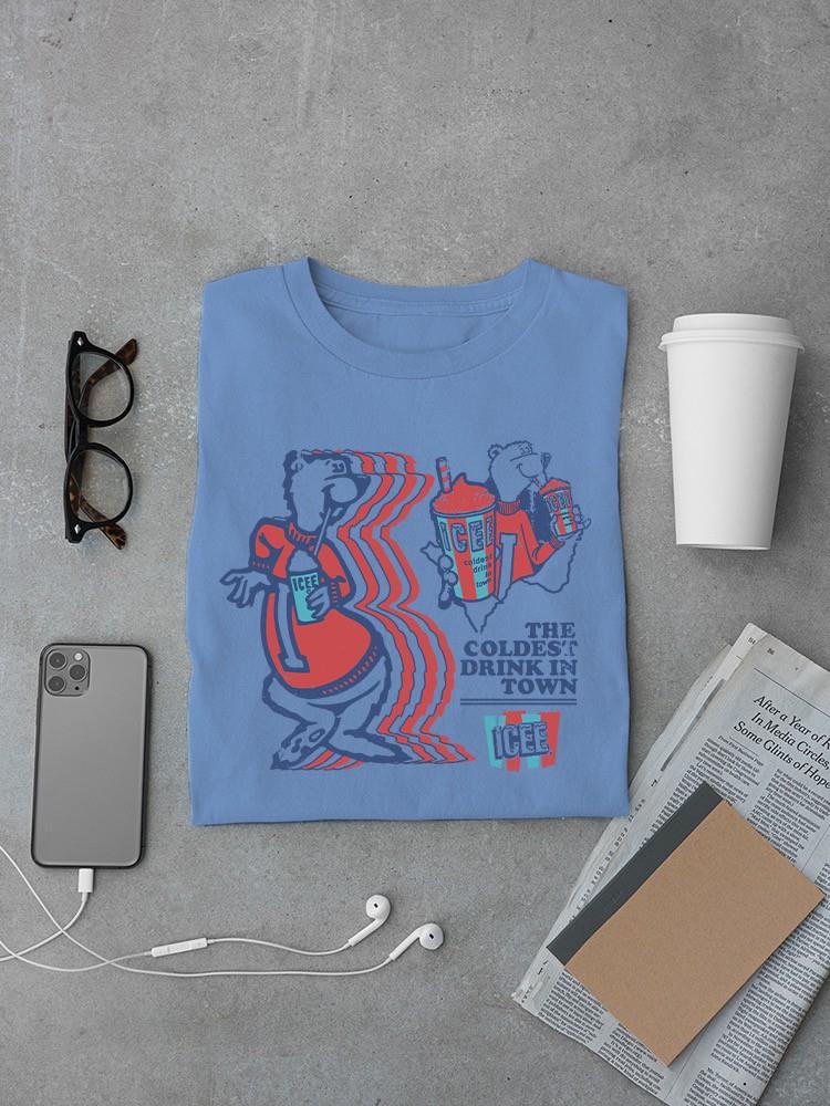 Officially Licensed ICEE Retro Vibes The Coldest Drink Graphic Men's T-shirt - Picture 10 of 10