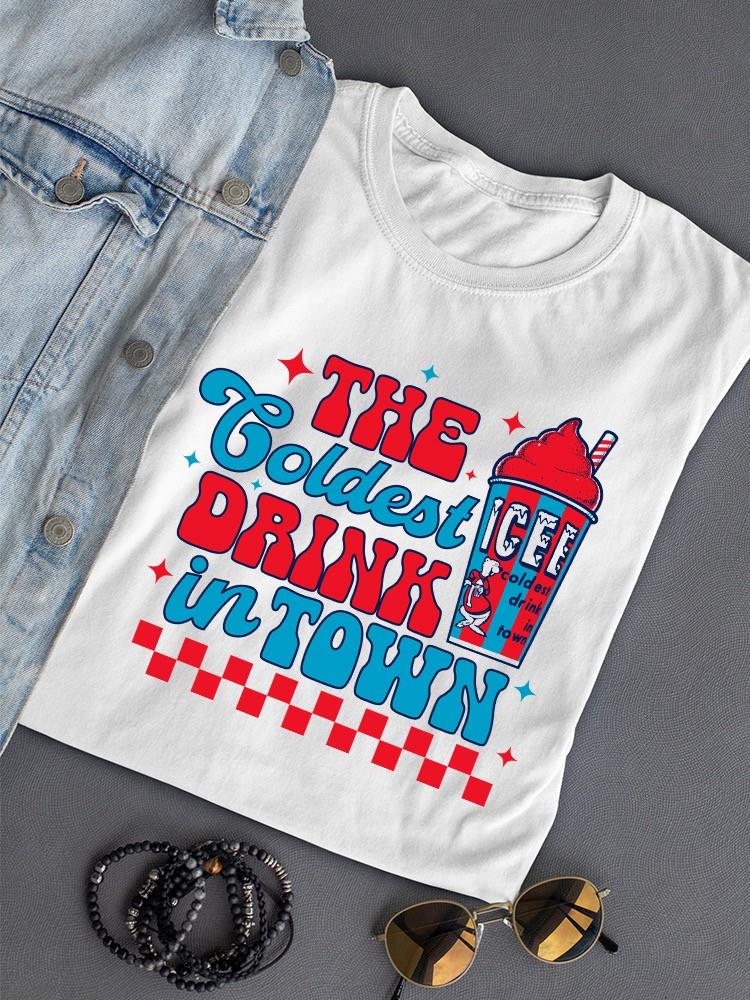 Officially Licensed ICEE Coolest Beverage Retro Chill Design Women's T-shirt - Picture 7 of 10